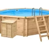 Einbaupools|Interline Pumpenhaus Java Universal 116 x 115 x 80
