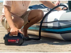 Intex Wasserspielzeug|Luftpumpe Quick Fill Pump 230V/12V inkl. Anschlusskabel