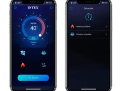 Intex Outdoor Whirlpools|PureSpa Bubble Massage Greywood Deluxe Ø 196 cm x 71 cm