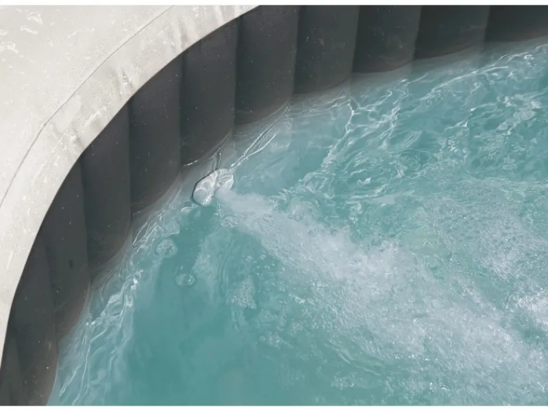 Intex Outdoor Whirlpools|PureSpa Octagon Bubble Jet mit Salzwassersystem Ø 201 cm x 71cm