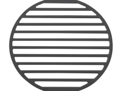 Jamestown Grillrost für Jamestown Kombigrill Dean Rund Ø 294 mm x 6 mm*Jamestown-Grill Online