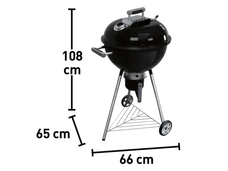 Jamestown Holzkohle-Kugelgrill Dexter XL Ø 54 cm*Jamestown-Grill