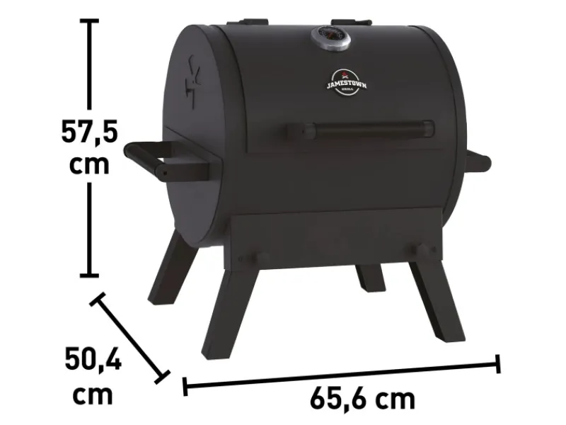 Jamestown Holzkohle-Standgrill Ryder*Jamestown-Grill Discount
