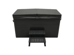 Eisbadewanne NARSARA Anthrazit Marmorweiß Temperatur Zwischen 3°C und 37°C*Jet-Line Clearance