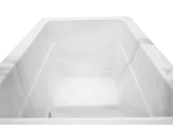 Eisbadewanne NARSARA Anthrazit Marmorweiß Temperatur Zwischen 3°C und 37°C*Jet-Line Clearance