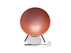 Jet-Line Feuerschalen|Feuerschale Apacho in Rostoptik Inklusive Schürhaken und Brennholzrost