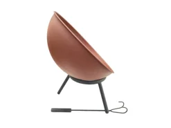 Jet-Line Feuerschalen|Feuerschale Apacho in Rostoptik Inklusive Schürhaken und Brennholzrost