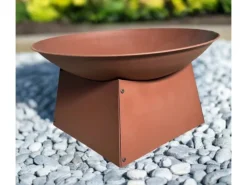 Jet-Line Feuerkörbe|Feuerschalen|Feuerstelle Pueblo Ø 58 cm aus Metall in Rostoptik