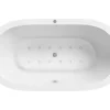 Freistehende Badewanne mit Whirlfunktion Luca in Weiß*Jet-Line Sale
