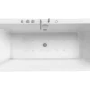 Freistehende Badewanne mit Whirlfunktion Vallerie in Weiß*Jet-Line Online