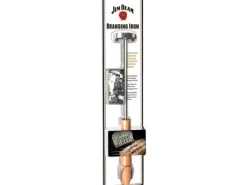 Brandeisen Edelstahl Holzgriff Parawood*Jim Beam Outlet