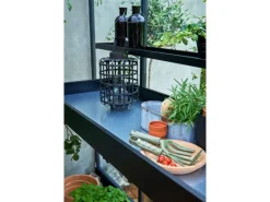 Gewächshaus Alutisch 2 Sektionen Schwarz*Juliana