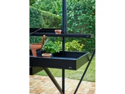 Gewächshaus Alutisch 2 Sektionen Schwarz*Juliana