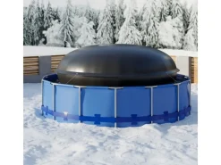 Aufblasbare Poolabdeckung für den Winter Rund 3 Meter*Juskys Outlet