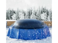 Aufblasbare Poolabdeckung für den Winter Rund 3 Meter*Juskys Outlet