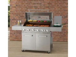 Juskys Gasgrills|BBQ Gasgrill Minnesota mit 6 Brennern & 1 Seitenbrenner