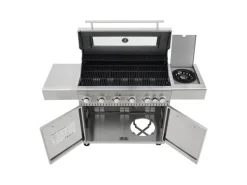 Juskys Gasgrills|BBQ Gasgrill Minnesota mit 6 Brennern & 1 Seitenbrenner