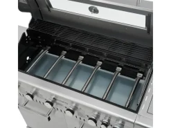 Juskys Gasgrills|BBQ Gasgrill Minnesota mit 6 Brennern & 1 Seitenbrenner