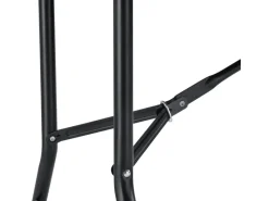 Bierzeltgarnitur Amberg aus Kunststoff 3 teilig in Rattan Optik Schwarz*Juskys Best