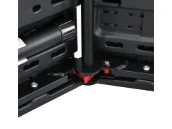 Bierzeltgarnitur Amberg aus Kunststoff 3 teilig in Rattan Optik Schwarz*Juskys Best