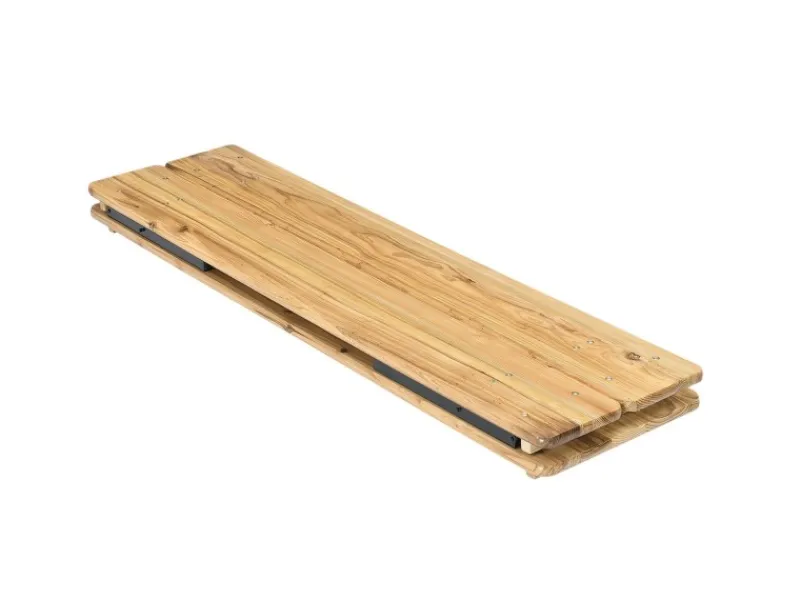 Bierzeltgarnitur Bichl 3 teilig mit lackiertem Tannenholz 170 cm*Juskys