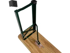 Juskys Bierzeltgarnituren|Bierzeltgarnitur Passau 3 teilig klappbar mit lackiertem Tannenholz 220 cm