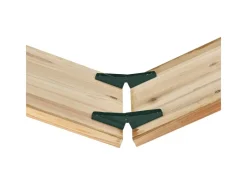 Juskys Bierzeltgarnituren|Bierzeltgarnitur Passau 3 teilig klappbar mit lackiertem Tannenholz 220 cm