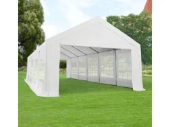 Festzelt Partyzelt Gala 4x10 m Weiß*Juskys Outlet