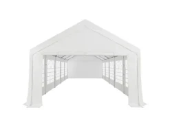 Festzelt Partyzelt Gala 4x10 m Weiß*Juskys Outlet