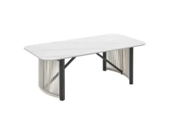 Juskys Gartenmöbel-Sets|Gartenmöbel 4er Set Curacao Beige