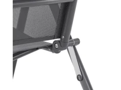 Gartenstuhl Campingstuhl Calena 4er Set Klappbar Verstellbar Anthrazit*Juskys New