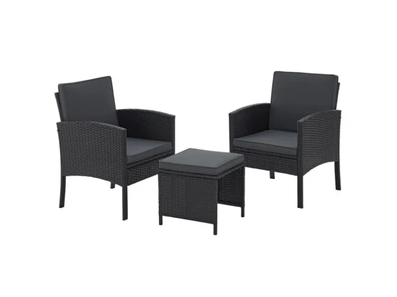 Polyrattan Gartenmöbel Sitzgruppe Turin*Juskys Discount