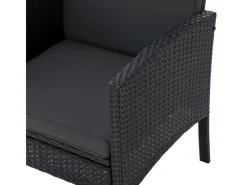 Polyrattan Gartenmöbel Sitzgruppe Turin*Juskys Discount