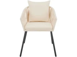 Rope Stühle 2er Set mit Sitz und Rückenkissen*Juskys Sale