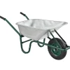 Schubkarre Garden 100L Silber*Juskys Online