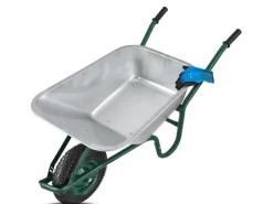 Schubkarre Garden 100L Silber*Juskys Online