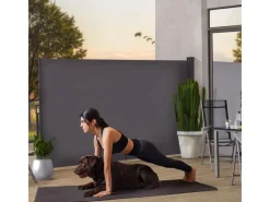 Juskys Balkonmöbel|Seitenmarkise Dubai 300 x 180 cm