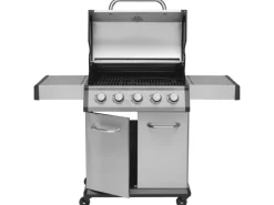 Justus Gasgrills|BBQ Gasgrill Geras 5 Hauptbrenner Edelstahl / Schwarz