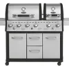 Justus Gasgrills|Premium BBQ-Gasgrill Mars 6 Hauptbrenner und 1 Seitenbrenner Edelstahl