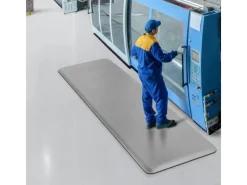 Anti-Ermüdungsmatte Soft-Tritt 90 x 1000 cm Grau*Karat Online