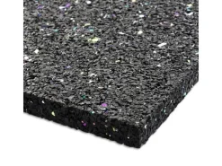 Karat Sportgeräte|Fitnessgeräte|Antivibrationsmatte Schallschutzmatte nach Maß Stärke 1 cm 125 x 350 cm