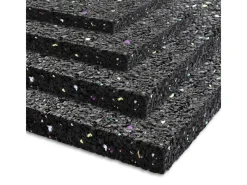 Karat Fitnessgeräte|Antivibrationsmatte Schallschutzmatte nach Maß Stärke 1,97 cm 125 x 850 cm