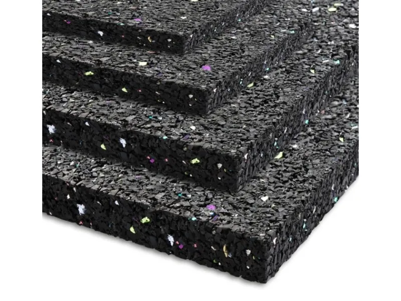 Karat Fitnessgeräte|Antivibrationsmatte Schallschutzmatte nach Maß Stärke 1,97 cm 62,5 x 550 cm