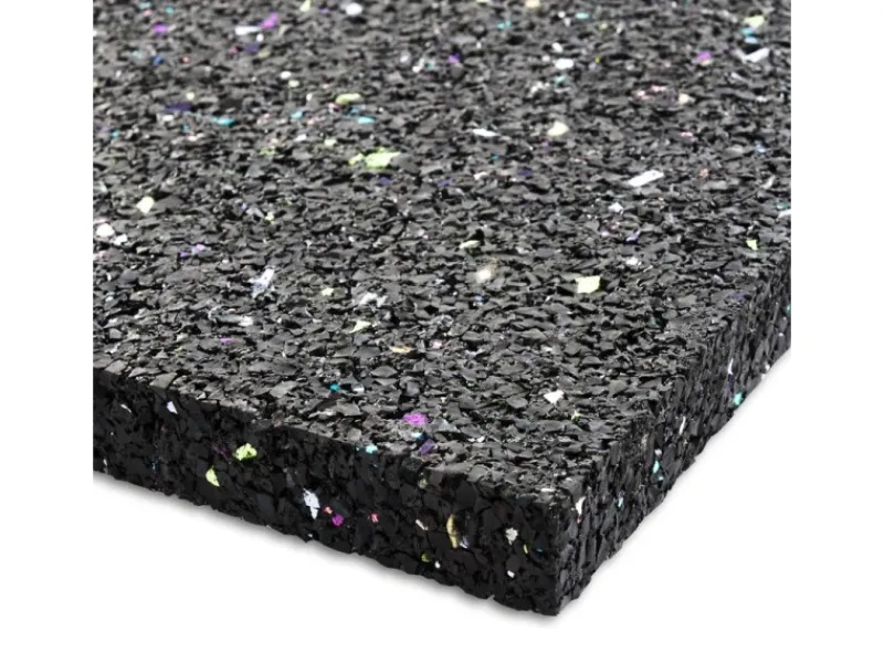 Karat Fitnessgeräte|Antivibrationsmatte Schallschutzmatte nach Maß Stärke 1,97 cm 62,5 x 550 cm