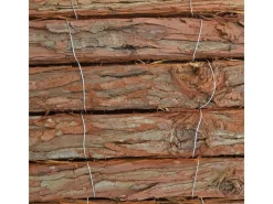 Karat Balkonsichtschutz|Baumrindenmatte - Dekorativer Sichtschutz für Balkon und Garten aus Baumrindenstreifen - 150 x 300 cm