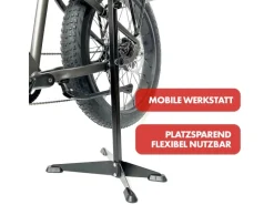 Fahrrad Parkständer Leon Robust und Anpassbar für die Hinterradgabel*Karat Online