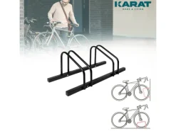 Fahrradständer Linus Zur Boden- oder Wandmontage für 2 Fahrräder*Karat