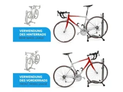 Karat Fahrräder|Fahrradständer Nikias Bodenständer für optimalen Stand Platzsparend Zerlegbar