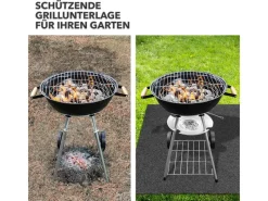 Karat Elektrogrills|Grillmatte Dalton BBQ Matte Grillschutzmatte Schwer Entflammbar 100 x 120 cm