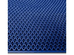Hygienematte für Barfußzonen UV Beständig Blau 120 x 650 cm*Karat Online